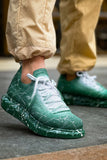 Hommes Green Peak White Mesh Edition