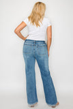 bytos Full Size Cat's Whiskers Mid Rise Bootcut Jeans