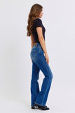 Judy Blue Full Size Run Mid-Rise Bootcut Jeans avec doublure thermique