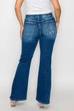 bytos Full Size High Rise Bootcut Jeans avec poches