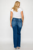 bytos Full Size High Rise Bootcut Jeans avec poches