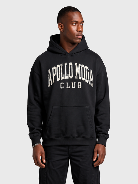 Sweat à capuche oversize lourd Club Collegiate