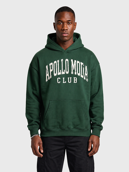 Sweat à capuche oversize lourd Club Collegiate