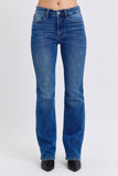 Judy Blue Full Size Run Mid-Rise Bootcut Jeans avec doublure thermique