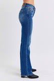 Judy Blue Full Size Run Mid-Rise Bootcut Jeans avec doublure thermique