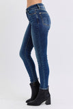 Judy Blue Full Size Run Jean skinny à taille moyenne avec doublure thermique