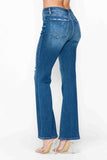 bytos Full Size High Rise Bootcut Jeans avec poches