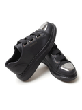 Women's Luiz X Midnight Majesty slip-on sneaker in black by Apollo Moda, view 2